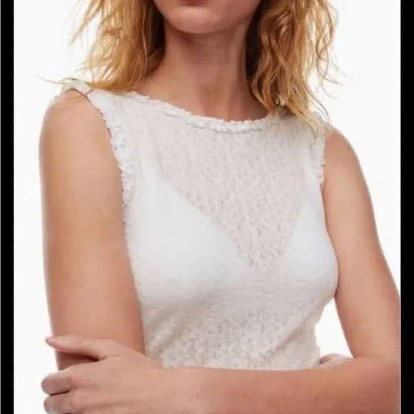 Wilfred white lace midi dress - Picture 6 of 8